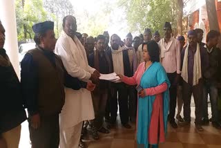 Kotwar Sangh submitted memorandum to Chief Minister