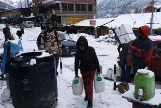 Water problem in Rekong Peo Kinnaur