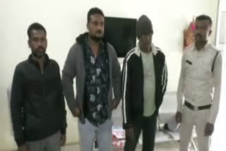 CISF head constable and 2 other arrested in bhilai