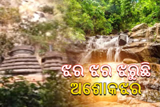 tourists-gathering-at-ashokjhar-waterfall-in-jajpur