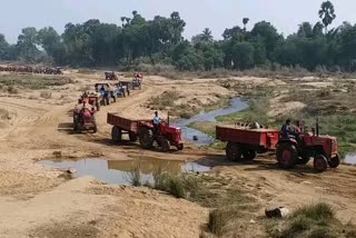 sand dumping in banka