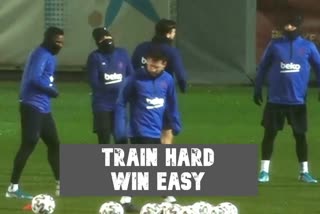 Messi Training