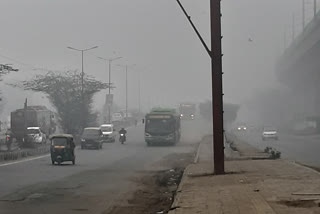 dense layer of fog in delhi winter in delhi