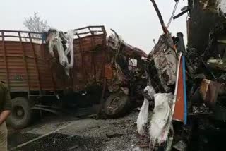 Truck accident in rajastan