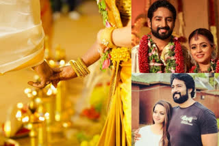 Actress Bhavana wishes her husband a happy wedding anniversary  വിവാഹവാര്‍ഷിക ആശംസകള്‍ നേര്‍ന്ന് നടി ഭാവന  നടി ഭാവന  നടി ഭാവന വിവാഹവാര്‍ഷികം  Actress Bhavana  Actress Bhavana wedding anniversary