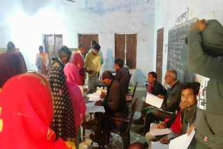 मतदाताओं में दिखा उत्साह, सुल्तानपुर पंचायत चुनाव, sultanpur panchayat election