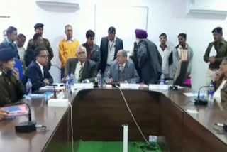 Human Rights Commission heard the pending case in Dewas