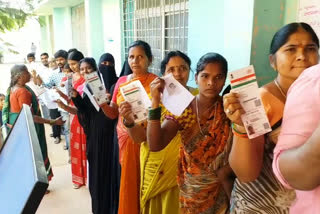 pollincg percentage in mahabubnagar district