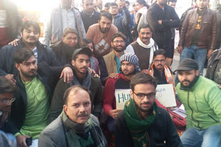 protests over CAA and NRC at jamia