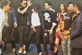 Varun, Shraddha shake a leg with TikTok sensation Baba Jackson