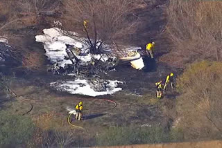 small plane crash, 4 killed in small plane crash, 4 killed in small plane crash in California, ವಿಮಾನ ಪತನ, ವಿಮಾನ ಪತನಗೊಂಡು ನಾಲ್ವರು ಸಾವು, ಕ್ಯಾಲಿಫೋರ್ನಿಯಾದಲ್ಲಿ ವಿಮಾನ ಪತನಗೊಂಡು ನಾಲ್ವರು ಸಾವು,