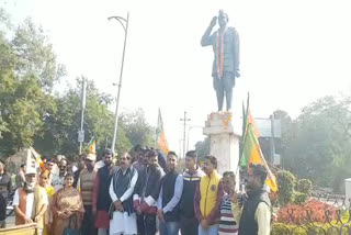 BJP pays tribute to Netaji Subhash Chandra Bose's birth anniversary