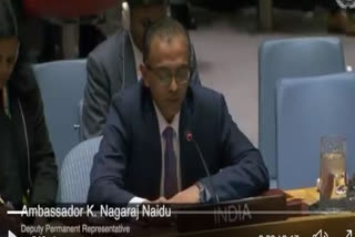 India's Deputy Permanent Representative to the UN Ambassador K Nagaraj Naidu