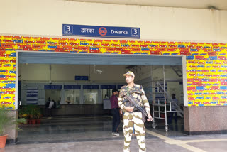 Guarding Delhi Metro