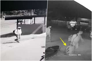 ಅದಿತ್ಯ ರಾವ್ ಚಲನ ವಲನ , Captured the Bomber Adityarao movement ina CCTV