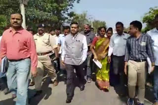 additional dgp Govind Singh toured the Akkannapeta zone