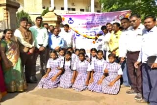 Beti Bachao Beti Padao Awareness Jatha in Gadag