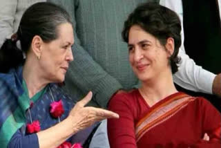 sonia gandhi and priyanka gandhi visit rae bareli