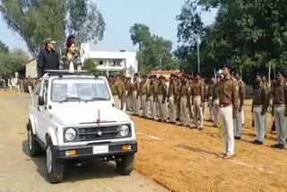 Preparation for Republic Day celebrations in dumka