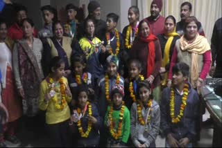 Kaithal players won the medal