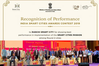 Ranchi got best performing city award