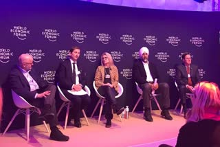 Davos Economic Conference: Manpreet Badal meets several companies for investing in Punjab