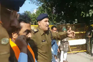 BJP state president Rakesh Singh arrested