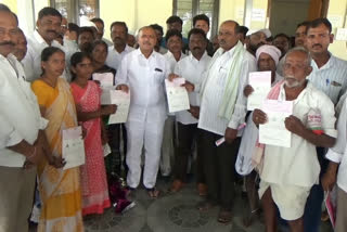 MLA Gundra CM Relief Fund checks distributed at bhupalpally