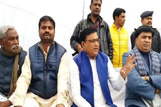 in charge Minister Lakhon Singh Yadav