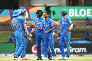 India U19 won by 44 runs Against Newzeland