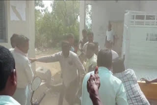 Sarpanch's husband attacked at jagtial district