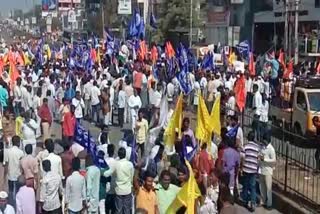 Massive protest in kalburgi against CAA