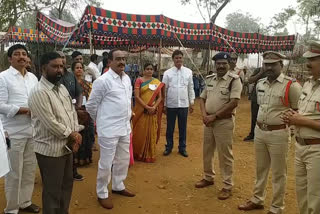 Wyra mla visited Counting center