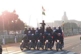 republic day  rajpath  Multi-layered security for R-Day  Security for R-Day celebrations  Republic Day parade  Delhi Police  ന്യൂഡൽഹി  റിപബ്ലിക്ക് ദിനം  ബ്രസീൽ പ്രസിഡന്‍റ് ജെയർ ബോൾസോനാരോ  ഫേഷ്യൽ റെക്കഗ്നിഷൻ സിസ്റ്റം