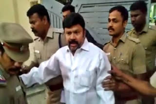 former-aiadmk-mp-k-c-palanisamy-arrested-visuals