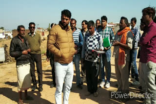 District CEO inspected gram panchayats