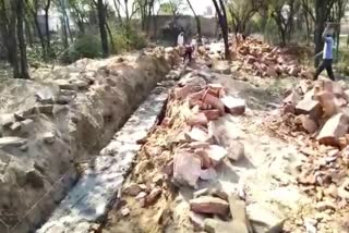 Cemetery Boundary wall Construction in nuh