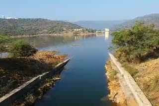 water releades from annamayya reservoir at rajampet kadapa district