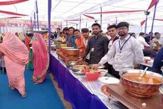 Jain society gave the message of 'plastic free India' at the Panchakalyanak festival in agarmalwa