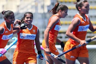 indian women's hockey team, hockey, india beat new zealand in hockey, 4-0 win,  ମହିଳା ହକିରେ ନ୍ୟୁଜିଲାଣ୍ଡକୁ ମାତ, ମହିଳା ହକି ଟିମ