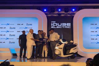 TVS Motor launches e-scooter at Rs 1.15 lakh