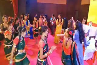 Girls are fiercely on National Girls Day in Raipur