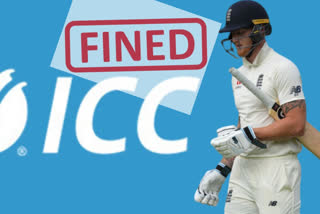 Dubai, ICC,  fined,  Ben Stokes,  audible obscenity