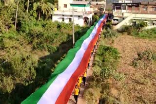 Masuri Students who celebrated the Republic day differently