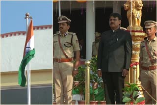 Republic day celebration in kalburgi