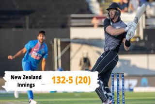 team india need133 runs to win 2nd t20i against new zealand