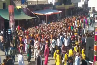 Kalash Yatra taken out in Dhar