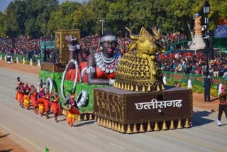 chhattisgarh tableau in delhi rajpath republic day 2020