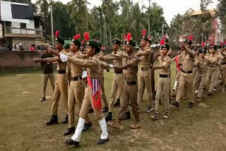 71 Republic Day Celebration at Barhampur