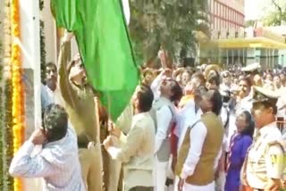 100-foot national flag in Bidar !